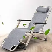 Zero Gravity Lounge Chair, Adaptable Folding Sun Chair, Zero Gravity Chair Home Portable Lounge Chair, Outdoor Chair Patio Chair with Garden Cushions Lounge Chair (Color : D, Size : A) Comfortable