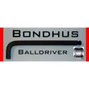 Bondhus 15752 Hex Ball End Wrench, 2mm, Long Length, L Shaped, 3.2" Long, With