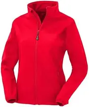 [Result Genuine Recycled] Womens/Ladies 2 Layer Printable Soft Shell Jacket