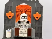 LEGO Star Wars Minifigure sw1319 Clone Trooper Phase 2 Nougat Head from 75372