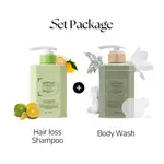 [TEABLESS] GREEN TANGERINE YUJA KOMBU TEA 香水洗髮水和草本紅茶沐浴露套裝