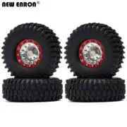 4PCS 1.9" Metal Wheel 108mm Tires Tyre For RC 1/10 AXIAL D90 SCX10 II RC4WD CC01