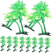 [VALICLUD] 20pcs Tropical Coconut Tree Hair Accessories for Women Ideal for Beach Parties Photography and Everyday Use