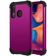 MCC Impact Samsung Galaxy A30 2019 Shockproof 3in1 Rugged Case Cover A305 [Purple]
