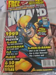 Wizard Comic Magazine #90 FEB 1999 Free Marvel Knights Sketchbook Brand New!!!!!