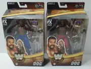 WWE/WWF Elite Legends Series 12 Lot - Junkyard Dog - Red and Blue Chase Variant