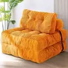 Folding Sofa Bed, Convertible Sleeper Chair with Pillow Foldable Mattress