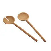 2pc Guzzini Tiffany 28cm Food/Salad Server Plastic Serving Spoon/Fork Terracotta