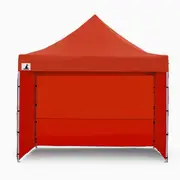 Gazebo Tent Marquee 3x3 PopUp Outdoor Wallaroo Red