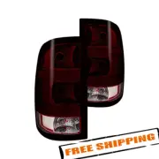 Spyder 9032011 Chrome Red / Smoke Factory Style Tail Lights