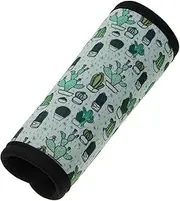BESPORTBLE Luggage Case Suitcase Handle Wraps Suitcase Tags Identifiers Luggage Handle Grips Suitcase Handle Protectors Suitcase Handle Covers Luggage Markers Tote Bag Polyester Light Green