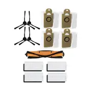 Vacuums Spare Filters Brush Dustbags Set for Ionvac SmartClean V4 RoboVac for S31 Vacuum Cleaner