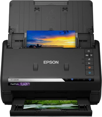Epson FastFoto FF-680W Wireless High-Speed Photo and Document Scanning System