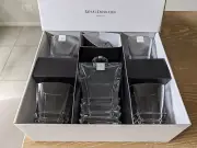 Royal Doulton Prism Crystal Decanter and Tumblers 5 piece set