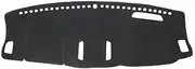 Sunland Dash Mat Black Suits Ford Ranger PXII/PXIII 09/2015-06/2022 All Models with Centre Coin Tray Recess and HUD Cut Out Above Speedo -F75H01 2015 2016 2017 2018 2019 2020 2021 2022