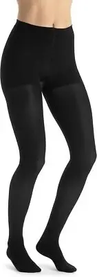 JOBST UltraSheer Waist High Pantyhose Closed Toe 15-20mmHg (Classic Black) Mediu