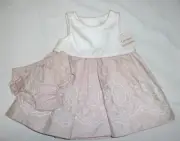 NWT Girls 3-6 Months Catherine Malandrino Embroidered Lined Sleeveless Dress