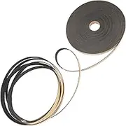 NOLITOY 1 Roll Door Seal Weatherstripping Self Adhesive Collision Strip for Windows and Doors Multi Use Speaker Gasket Tape for Noise Isolation and Vibration Reduction