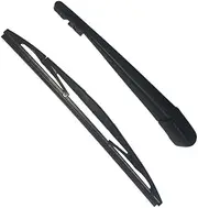 Mitsubishi Outlander Rear Wiper Arm and Blade, SEMOLTO Rear Windsheild Back Wiper Arm And Blade with Cover Set For Mitsubishi Outlander 2007-2017 New OE: 8253A029