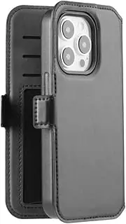 3sixT Neo Wallet Phone Case for iPhone 14 Pro, Black
