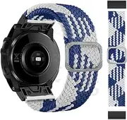 [MGTCAR] 22mm 26mm Quick Fit Watchband For Garmin Fenix 6X 6X Pro 5X 3 Loop Nylon Wrist Band/Garmin Fenix 6 6 Pro 5 Plus Fenix 7X Fenix 7