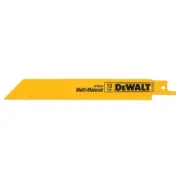 6 In. 10 TPI Straight Back Bi-Metal Reciprocating Saw Blade (2-Pack)