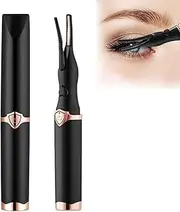 Heated Eyelash Curler, Electric Eyelash Curler with 3 Temperature Modes