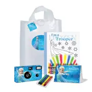 I'm a Trooper Gift Bag-Frozen Elsa-Single use Disposable Camera /child (PKG-106)