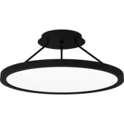 Outskirts - 30W LED Semi-Flush Mount In Contemporary Style-8 Inches Tall and 20