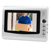 Wired Video Intercom System 7 Inches Video Doorbell Door Phone System HD Ca XD