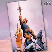 Thundercats #1 Cover X 1:60 Lee & Chung Virgin Foil Variant Cover Comic Book