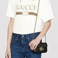 在飛比找PopChill優惠-[二手] GUCCI Super Mini Marmont 