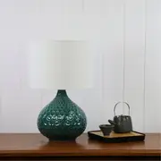 Oriel Lighting RIDLEY Ceramic Table Lamp w Shade