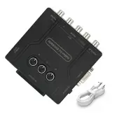 RGBS VGA to YPBPR Converter SCART to YPBPR For 480i 480p 576i 576p 720p 1080i k