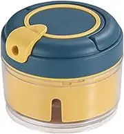 Garlic Mincer Chopper | Manual Onion Crusher Garlic Chopper - Handheld Grater, Small Kitchen Tool, Portable Processor for Household Accessories