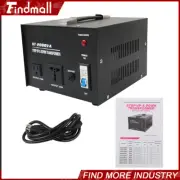 Findmall 2000W Voltage Converter Transformer Step Up/Down 220V-110V 110V-220V