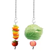 Chicken Veggies Skewer Vegetable Hanging Feeder Toy Chicken Fruit Feeder for ...