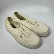 Vans off the wall off white sneakers unisex sizing