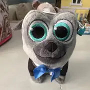 Disney Junior Puppy Dog Pals Formal Bingo 6" Plush Grey Pug wearing Suit Bowtie