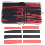 Polyolefin Material Uniform Shrinkage 150 Black Red Heat Shrink Tubing