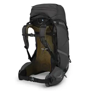 【Osprey】Atmos AG 50 登山背包 50L 男款 黑色(健行背包 徙步旅行 登山後背包)