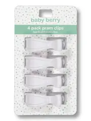 Baby 4 Pack Pram Clips