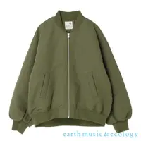 在飛比找蝦皮商城優惠-earth music&ecology 定番鋪棉MA-1夾克