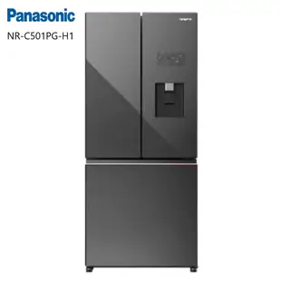 【Panasonic 國際牌】 NR-C501PG-H1 495公升 三門變頻冰箱 極致灰 (含基本安裝)
