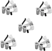 Zerodeko 5 Sets Compact Cheese Vegetable Shredder Hand Crank Cheese Slicer Space-Saving Kitchen Gadget