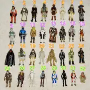 Jazwares Star Wars Micro Galaxy Squadron Mini Figure Toy Pilot Droid Chase Rare