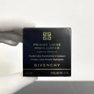 GIVENCHY紀梵希高光散粉 紀梵希四宮格小樣高光散粉4×1.5g