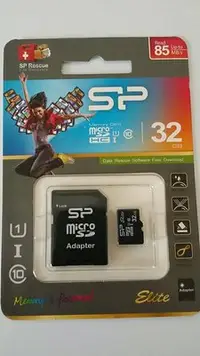 在飛比找Yahoo!奇摩拍賣優惠-[三大保證 終身保固] SP 廣穎 micro SD 32G