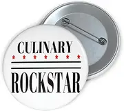[Teegarb Letter Blanket] Funny Pinback Button Pin Badge Culinary Cooking Women Men Chef Cook Culinary Husband Mom Father Sarcasm