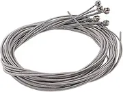 Vaguelly 5 Pcs Bass Strings Steel Bass String Set Replace Broken Perfect for Beginners Performers